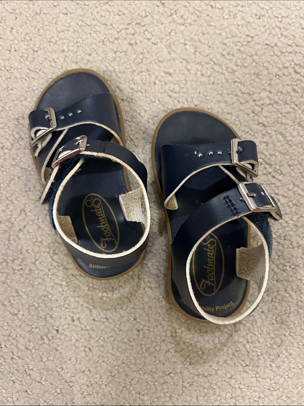 Footmates Sandals in Navy